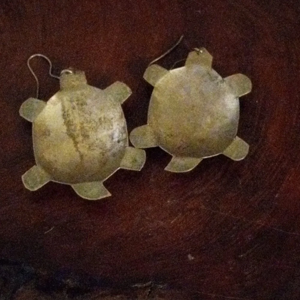 Turtle earrings - Picture 4 of 4